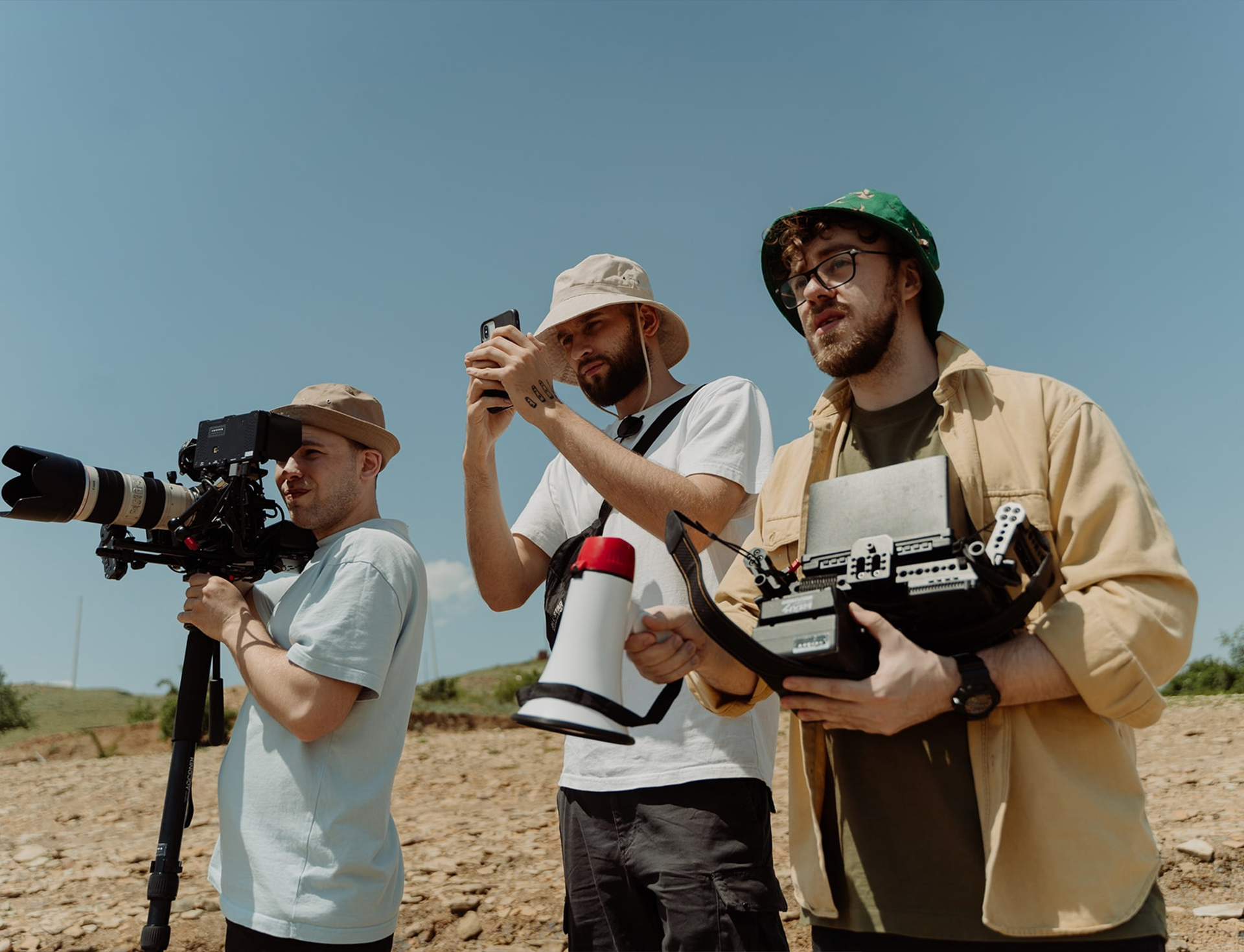 Must-haves for a professional film crew